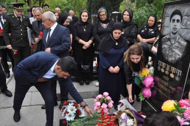Şəhid Asif Qəribovun xatirəsi ehtiramla yad edilib.