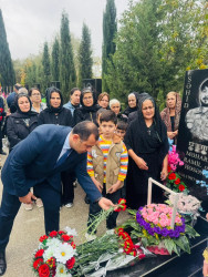 Vətən müharibəsi şəhidi Məharət Həsənovun anım günü qeyd edilib.