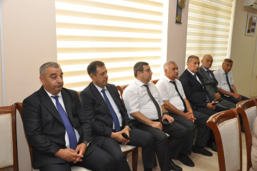 Şirvan Səhər İcra Hakimiyyətinin başçısı İlqar Abbasov vətəndaş qəbulu keçirib.