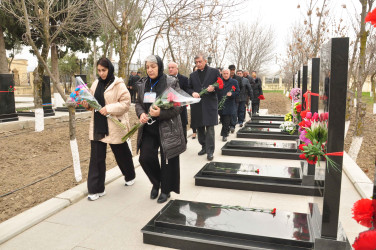 Şəhid baş leytenant Fuad Bağırovun anım günü qeyd edilib.