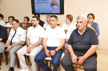 Şirvanda tibb işçilərinin peşə bayramı qeyd edilib.
