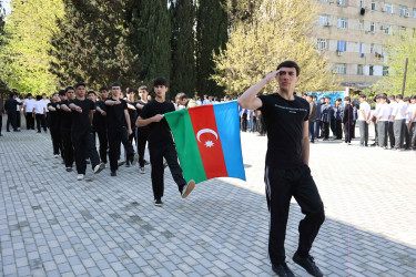 Şirvanda “Şahin” hərbi-idman oyunları üzrə şəhər birinciliyi keçirilib.