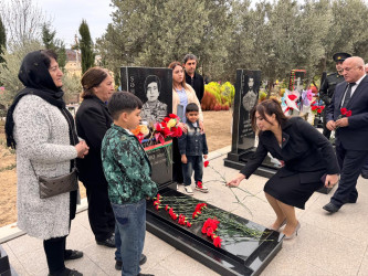 Şirvanda Vətən müharibəsi şəhidi Yusif Cəfərovun xatirəsi anılıb.