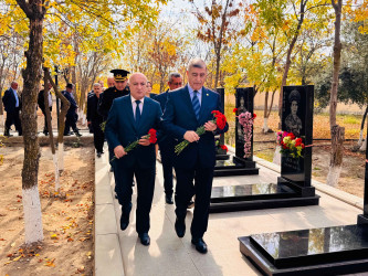 Şirvanda Vətən müharibəsi şəhidi Şəmsəddin Vəliyevin xatirəsi anılıb.