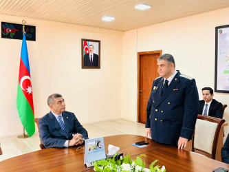 Şirvanda prokurorluq işçilərinin peşə bayramı qeyd olunub.