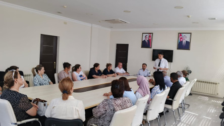 Şirvanda “İnsan Hüquqları Aylığı” çərçivəsində miqrasiya ilə bağlı maarifləndirmə tədbiri keçirilib.