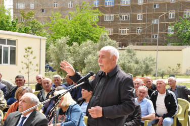 Şəhər İcra Hakimiyyətinin başçısı İlqar Abbasov növbəti səyyar görüş keçirib.