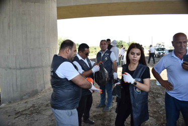 Şirvanda növbəti təmizlik aksiyası keçirilib 15.07.2023