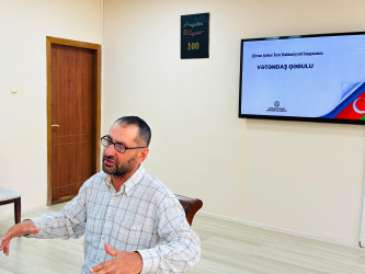 Şirvan Şəhər İcra Hakimiyyətinin başçısı İlqar Abbasov növbəti vətəndaş qəbulu keçirib.