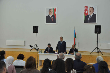 Şirvanda sakinlərlə növbəti səyyar görüş keçirilib.