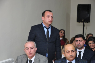 Şəhər İcra Hakimiyyətinin başçısı İlqar Abbasov növbəti səyyar görüş keçirib.