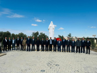 Şirvanda Vətən müharibəsi şəhidi Elvin Şıxəliyevin xatirəsi anılıb.