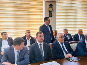 Şirvan Şəhər İcra Hakimiyyətinin başçısı İlqar Abbasov növbəti vətəndaş qəbulu keçirib.