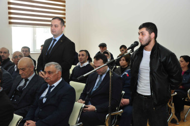 Şəhər İcra Hakimiyyətinin başçısı İlqar Abbasov növbəti səyyar görüş keçirib.