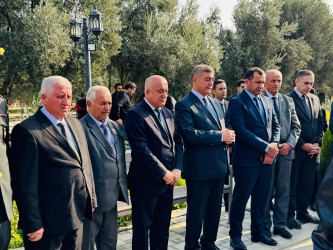 Şirvanda Vətən müharibəsi şəhidi Elnur Qarayevin xatirəsi anılıb.