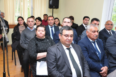 Bayramlı qəsəbəsində səyyar görüş keçirilib.