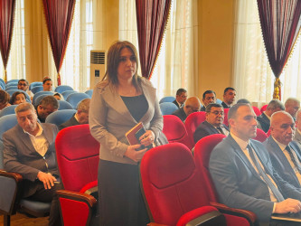 Şirvan Şəhər İcra Hakimiyyətinin başçısı İlqar Abbasov  növbəti səyyar görüş keçirib.