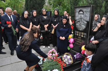 Şəhid Asif Qəribovun xatirəsi ehtiramla yad edilib.