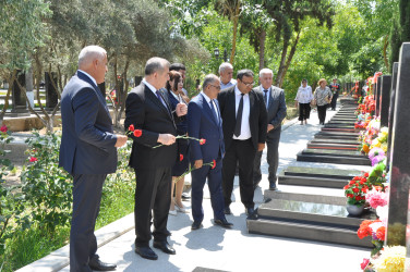 Yeni Azərbaycan Partiyası Şirvan şəhər təşkilatının təsis olunmasının 33 illiyinə həsr olunmuş tədbir keçirilib.
