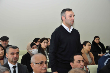 Şəhər İcra Hakimiyyətinin başçısı İlqar Abbasov növbəti səyyar görüş keçirib.