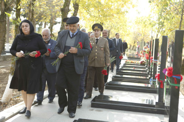 Vətən müharibəsi şəhidi Zeynal Zülfüqarlının anım günü qeyd edilib.