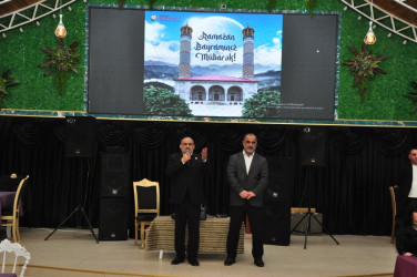 Şirvanda iftar süfrəsi təşkil olunub.