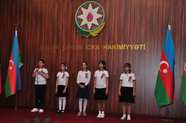 Şirvanda Ümummilli lider, Ulu Öndər Heydər Əliyevin anadan olmasının 103 illiyinə həsr olunmuş tədbir keçirilib.