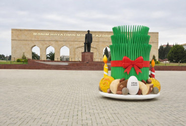 Şirvanda Novruz bayramı münasibətilə ümumşəhər tədbiri keçirilib.