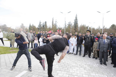 Şirvanda Zəfər Günü münasibətilə konsert proqramı təşkil edilib.