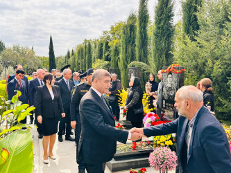 Şirvanda Vətən müharibəsi şəhidi Asif Qəribovun anım günü qeyd edilib.