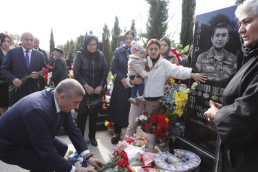 Vətən müharibəsi şəhidi Əli Mənəflinin anım günü qeyd edilib.