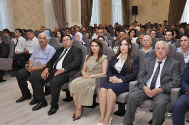 Yeni Azərbaycan Partiyası Şirvan şəhər təşkilatının təsis olunmasının 33 illiyinə həsr olunmuş tədbir keçirilib.