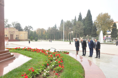 Şirvanda YAP-ın təsis olunmasının 33-cü ildönümü qeyd edilib.