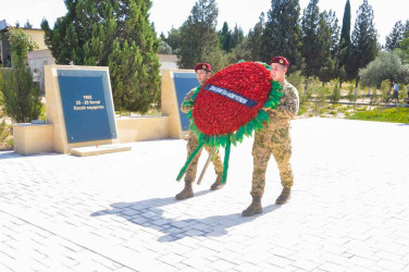 Şirvan şəhərində 27 Sentyabr – Anım Gününə həsr olunmuş tədbir keçirilib.