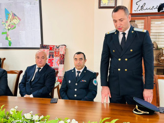 Şirvanda prokurorluq işçilərinin peşə bayramı qeyd olunub.