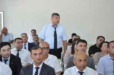 Şirvanda sakinlərlə növbəti səyyar görüş keçirilib.