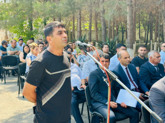 Şirvan Şəhər İcra Hakimiyyətinin başçısı İlqar Abbasov növbəti səyyar görüş keçirib.
