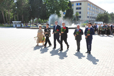 Şirvanda tibb işçilərinin peşə bayramı qeyd edilib.