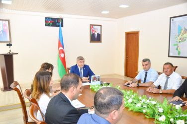 Şirvan Səhər İcra Hakimiyyətinin başçısı İlqar Abbasov vətəndaş qəbulu keçirib.