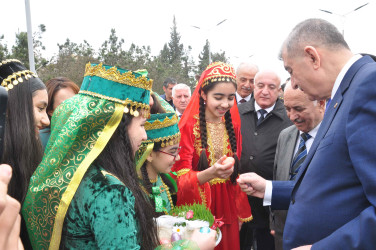 Şirvanda Novruz bayramı münasibətilə ümumşəhər tədbiri keçirilib.