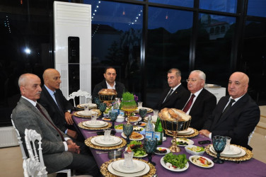 Şirvanda iftar süfrəsi təşkil olunub.