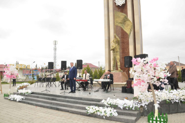Şirvanda Novruz bayramı münasibətilə ümumşəhər tədbiri keçirilib.