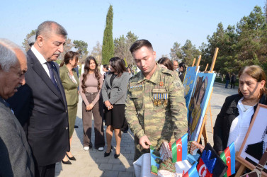 Şirvanda 8 Noyabr - Zəfər Gününə həsr olunmuş sərgi təşkil edilib.