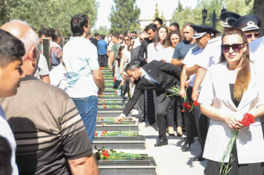 Şirvan şəhərində 27 Sentyabr – Anım Gününə həsr olunmuş tədbir keçirilib.