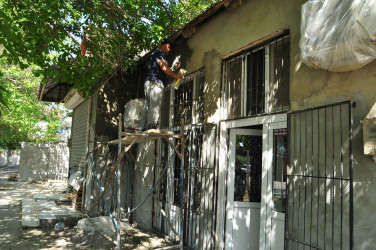 Şirvanda “Şəhərsalma və Memarlıq İli” çərçivəsində görülən abadlıq işləri davam etdirilir.