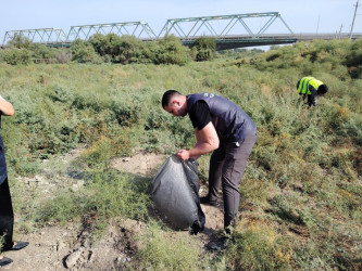 “Konstitusiya və Suverenlik İli” çərçivəsində Şirvanda növbəti təmizlik aksiyası keçirilib.
