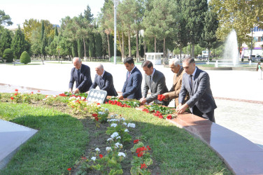 Şirvan şəhərində 27 Sentyabr – Anım Gününə həsr olunmuş tədbir keçirilib.
