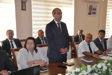 Şirvan Şəhər İcra Hakimiyyətinin başçısı İlqar Abbasov vətəndaş qəbulu keçirib.