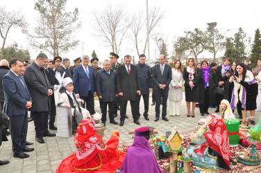 Şirvanda Novruz bayramı münasibətilə ümumşəhər tədbiri keçirilib.