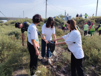 “Konstitusiya və Suverenlik İli” çərçivəsində Şirvanda növbəti təmizlik aksiyası keçirilib.